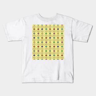 indo-persian 283 by Hypersphere Kids T-Shirt